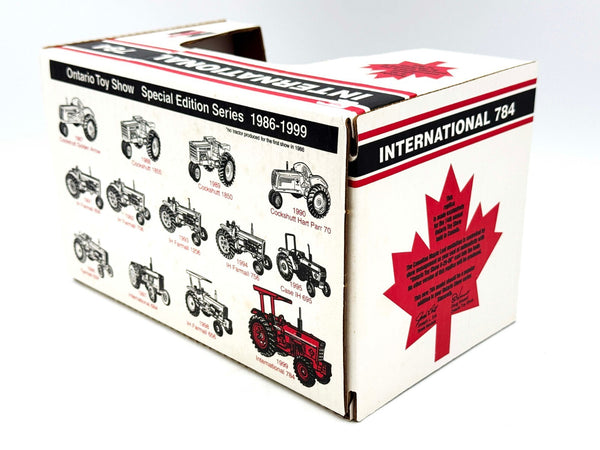 1/16 International 784 Tractor With Canopy & FWA Ontario Toy Show 1999