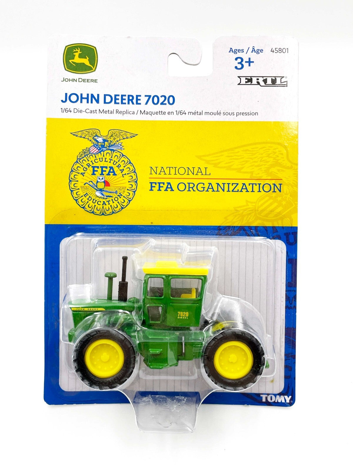 1/64 John Deere 7020 4wd Tractor With Singles, National FFA