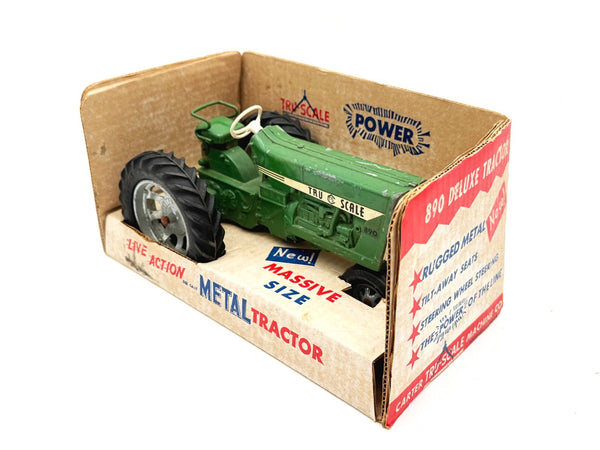 1/16 Green Tru Scale 890 Tractor in Original Bubble Box