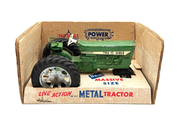 1/16 Green Tru Scale 890 Tractor in Original Bubble Box