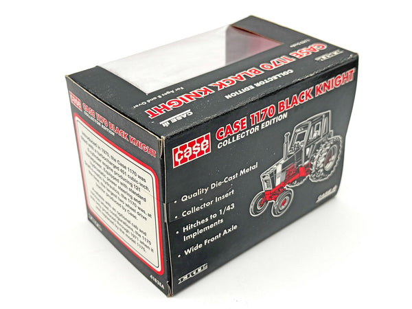 1/43 Case 1170 Black Knight Tractor With Duals, Collector Edition