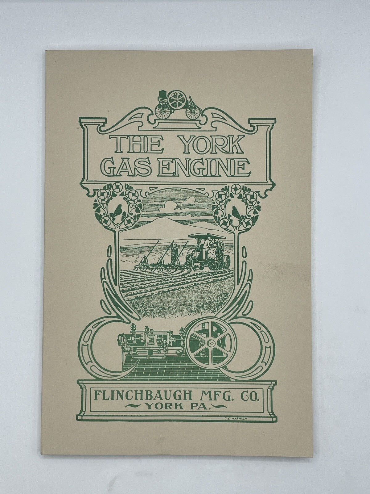 The York Gas Engine Flinchbaugh Mfg Brochure
