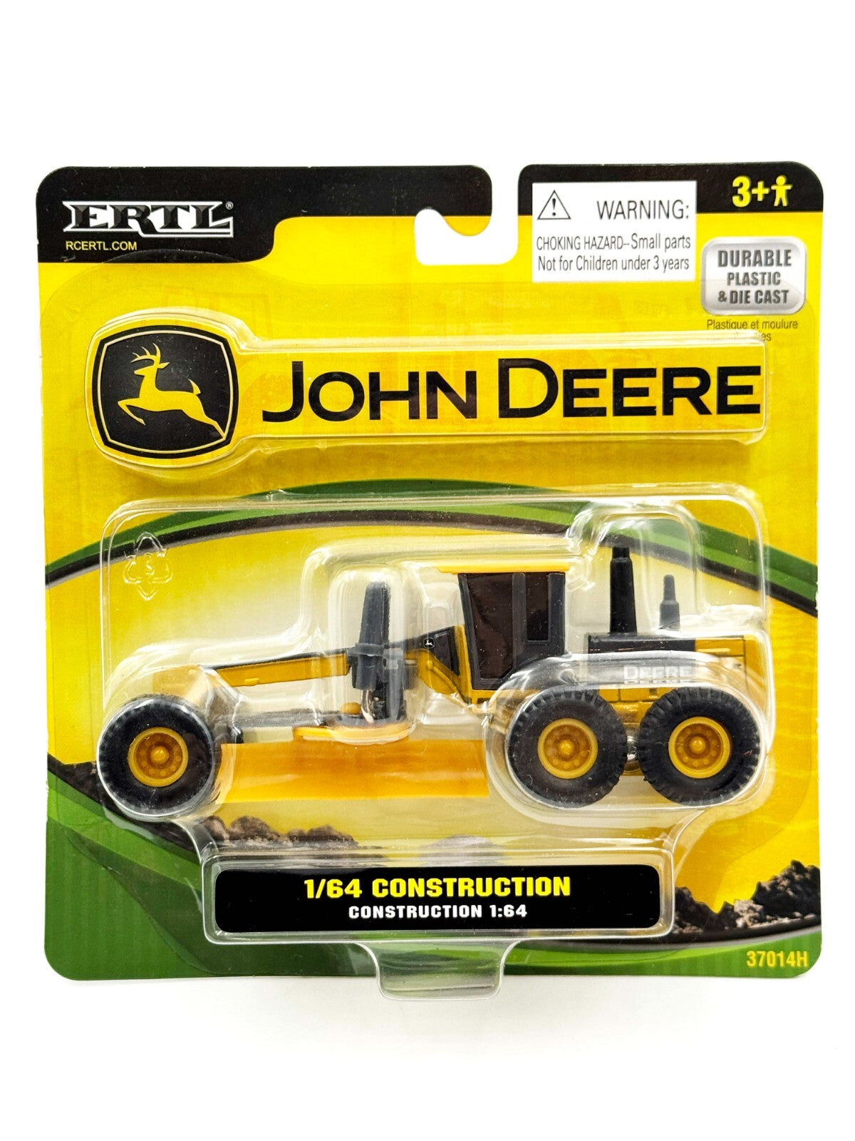 1/64 John Deere Construction Grader Modern Graphics