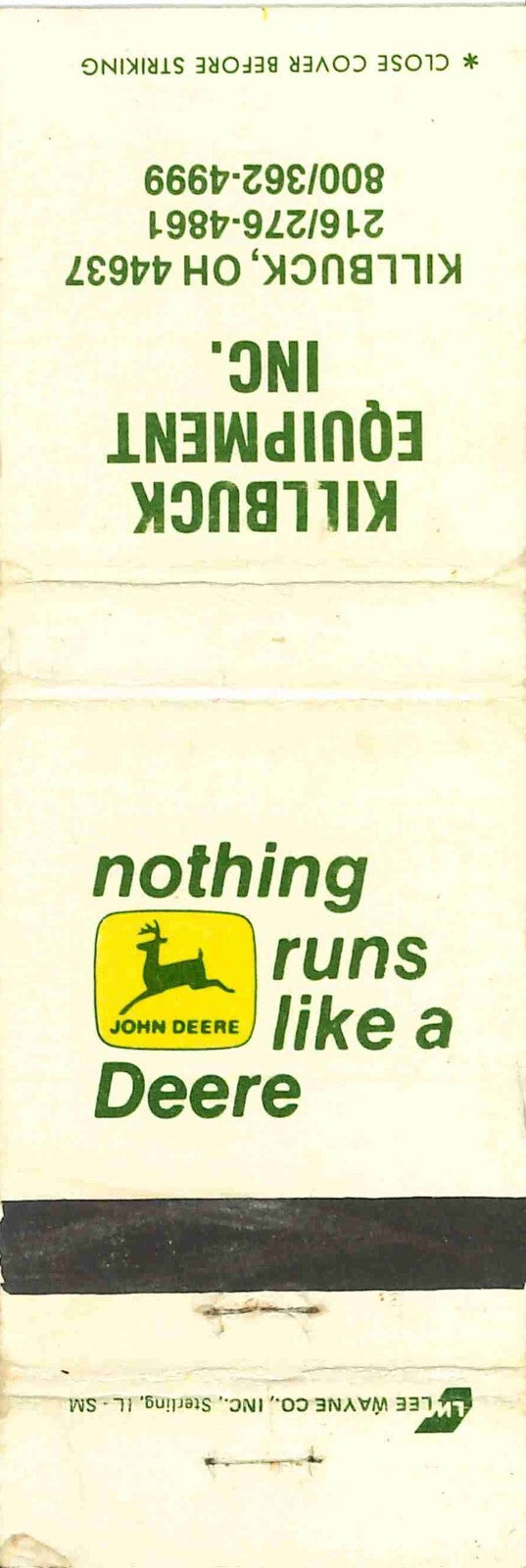 John Deere Matchbook 2 Leg Killbuck Equipment Killbuck Ohio