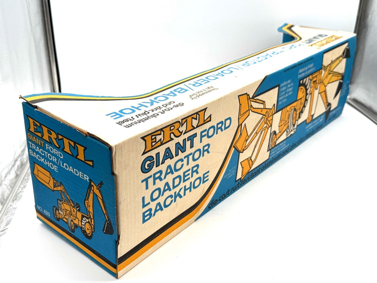 1/12 Ford 755A Backhoe in Original Box