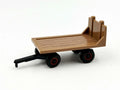 1/64 Hay Wagon Hay Rack W/ Black Gear & Red Rims