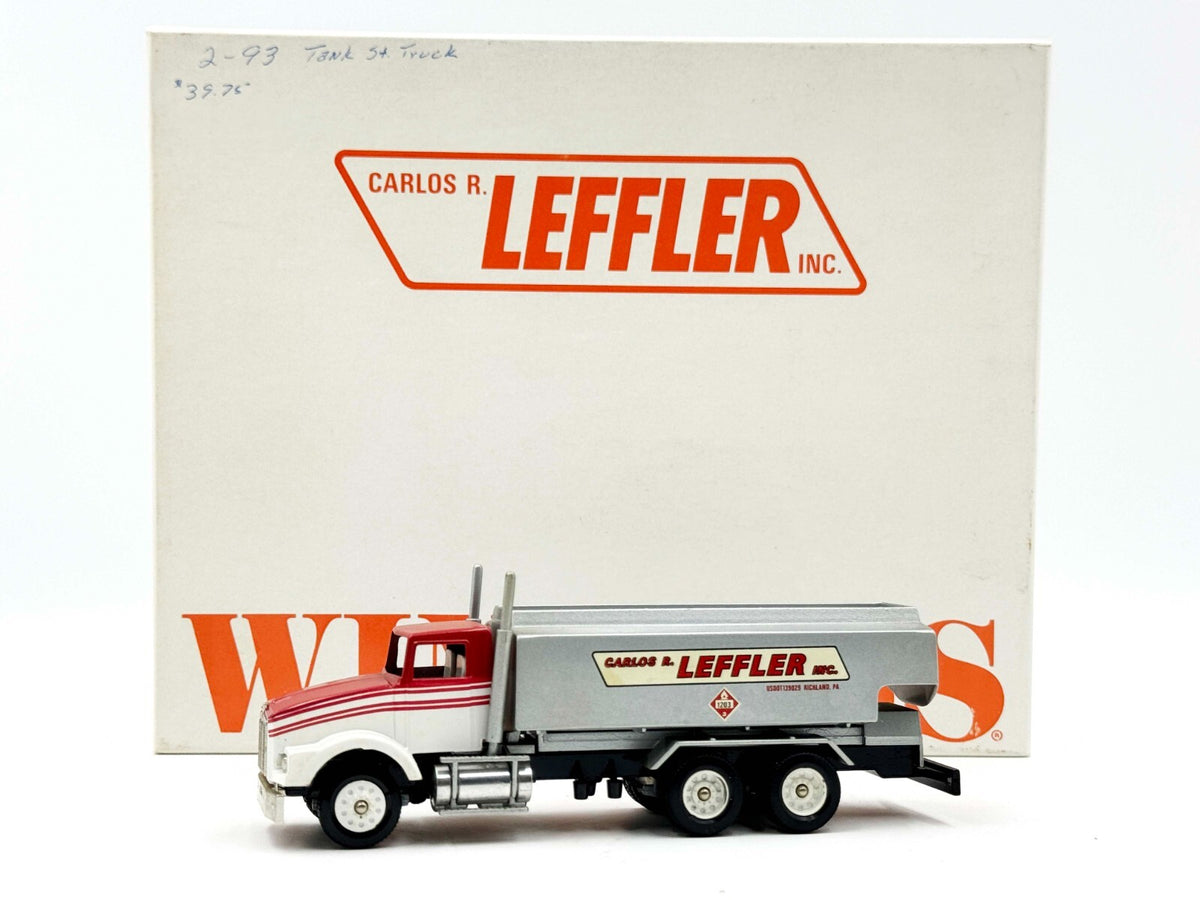1/64 Winross Truck Semi Leffler Straight Truck Tanker A031