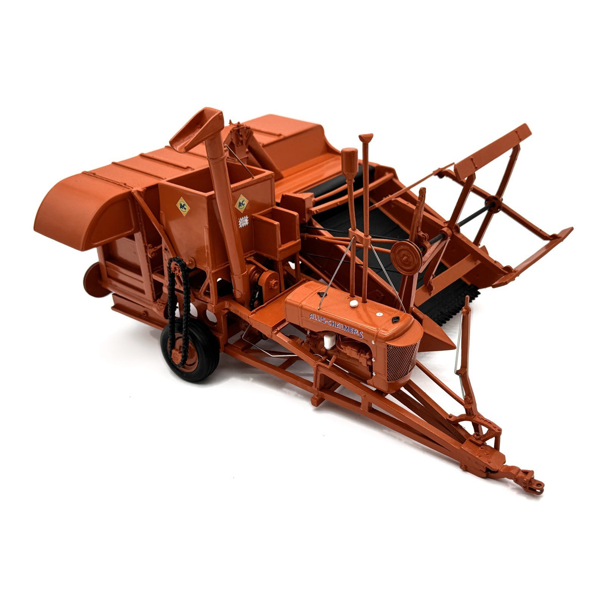 1/16 Allis Chalmers Model 60 All Crop Pull Type Combine w/ Engine