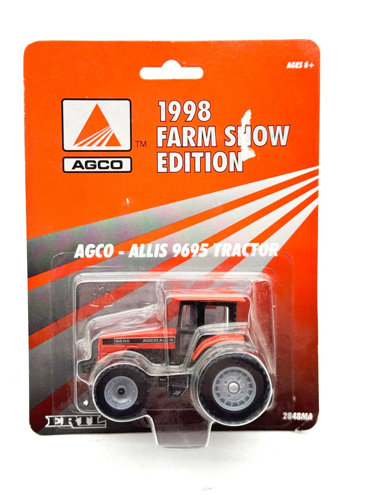 1/64 AGCO Allis Chalmers 9695 Tractor with Front Wheel Assist with Dual Rear Whe
