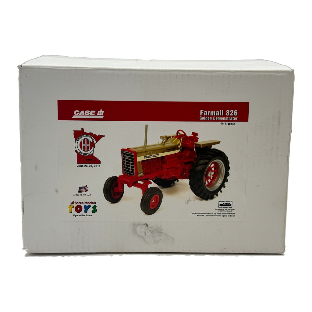 1/16 International Farmall 826 Golden Demonstrator