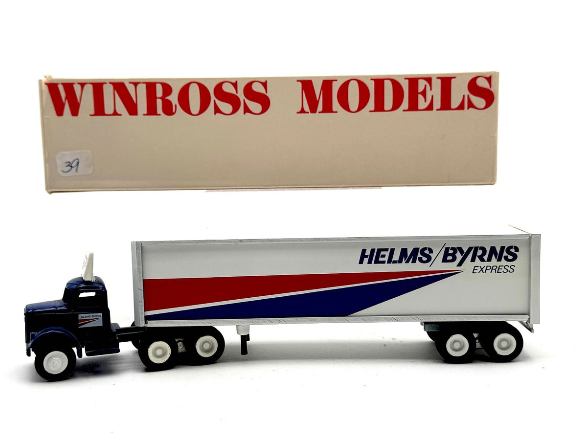 1/64 Winross Truck Semi Helms Byrns Espress A099