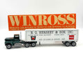 1/64 Winross Truck Semi N G Hershey Oliver GMC Pioneer A155