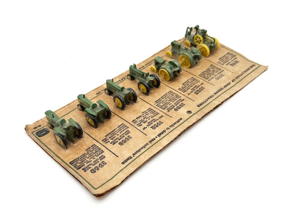 1/64 John Deere Evolution of Tractors 1960s Set in Bubble