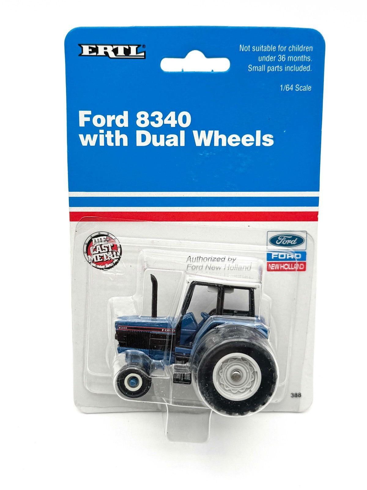 1/64 Ford 8340 Tractor With Cab & Duals