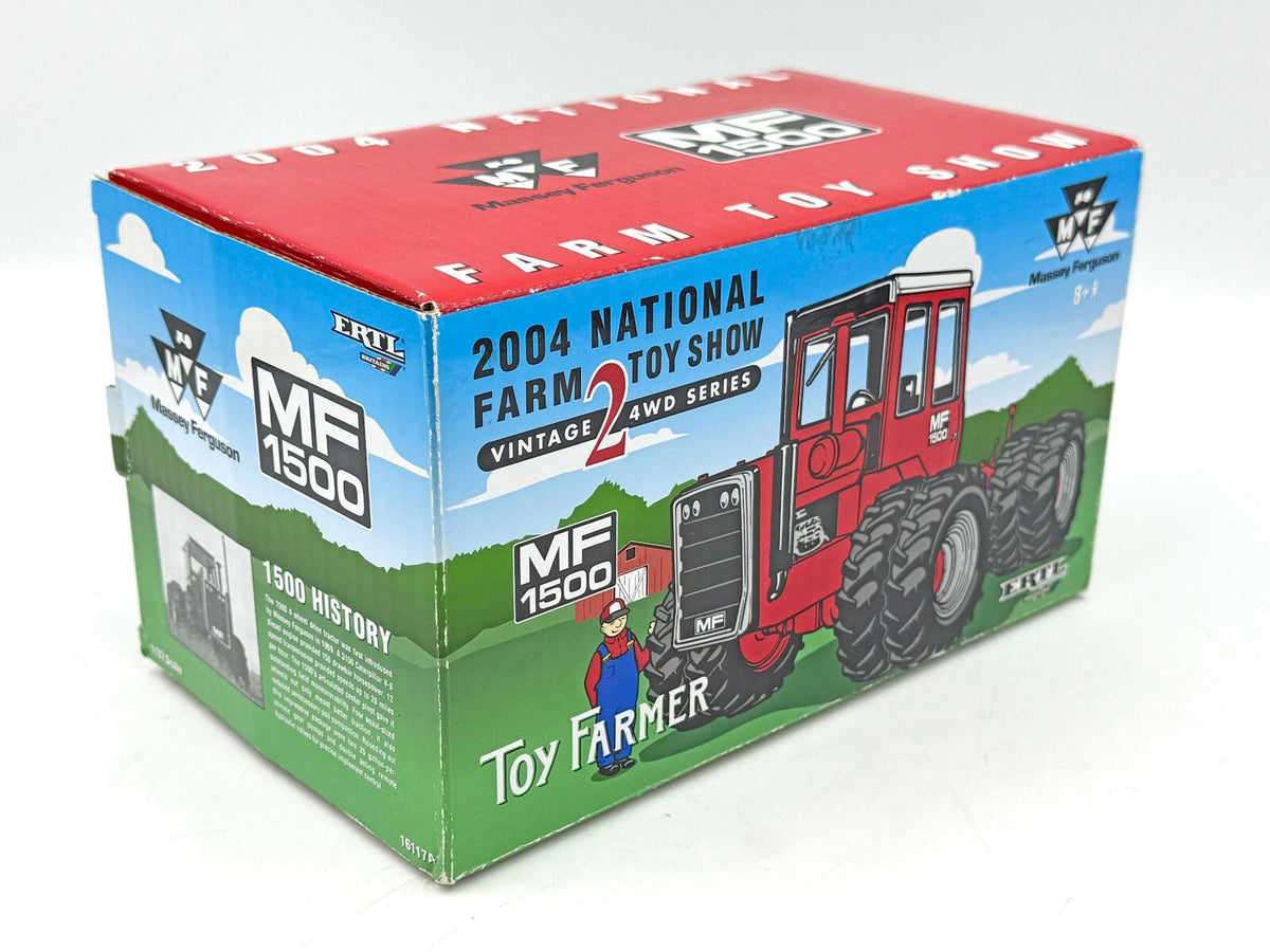 1/32 Massey Ferguson 1500 Toy Farmer 4WD Tractor 2004 W/Duals