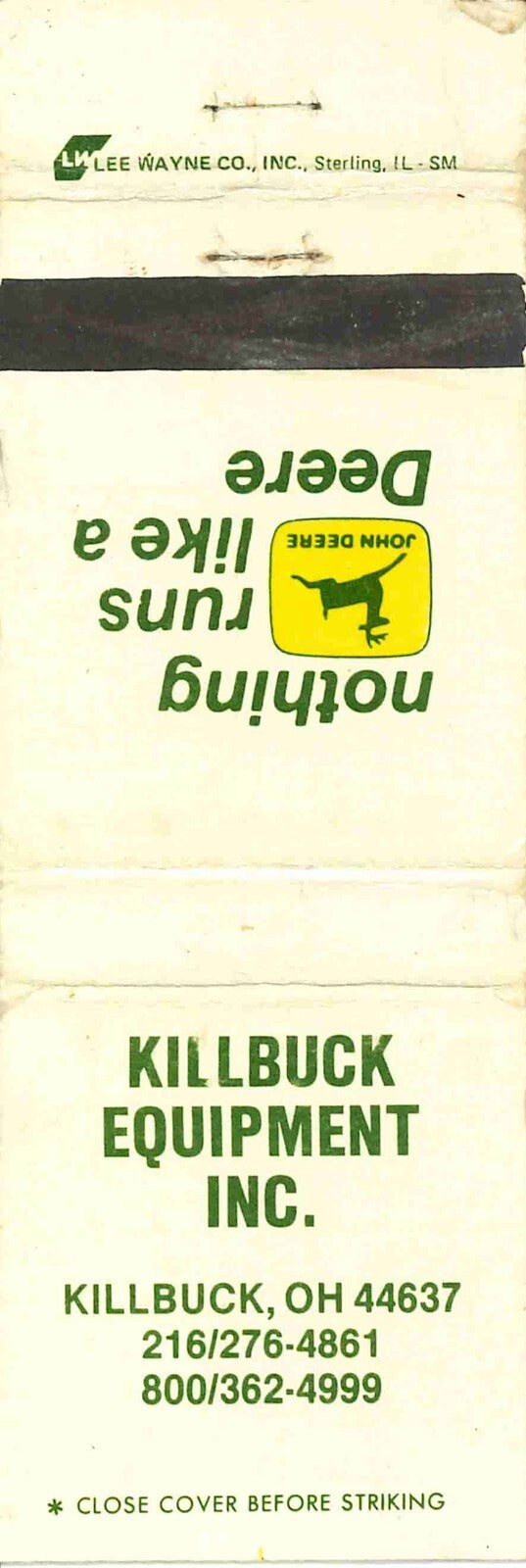 John Deere Matchbook 2 Leg Killbuck Equipment Killbuck Ohio