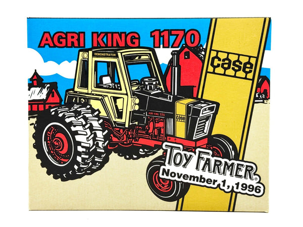 1/16 Case Agri King 1170 Demonstrator Tractor, Toy Farmer Show Edition