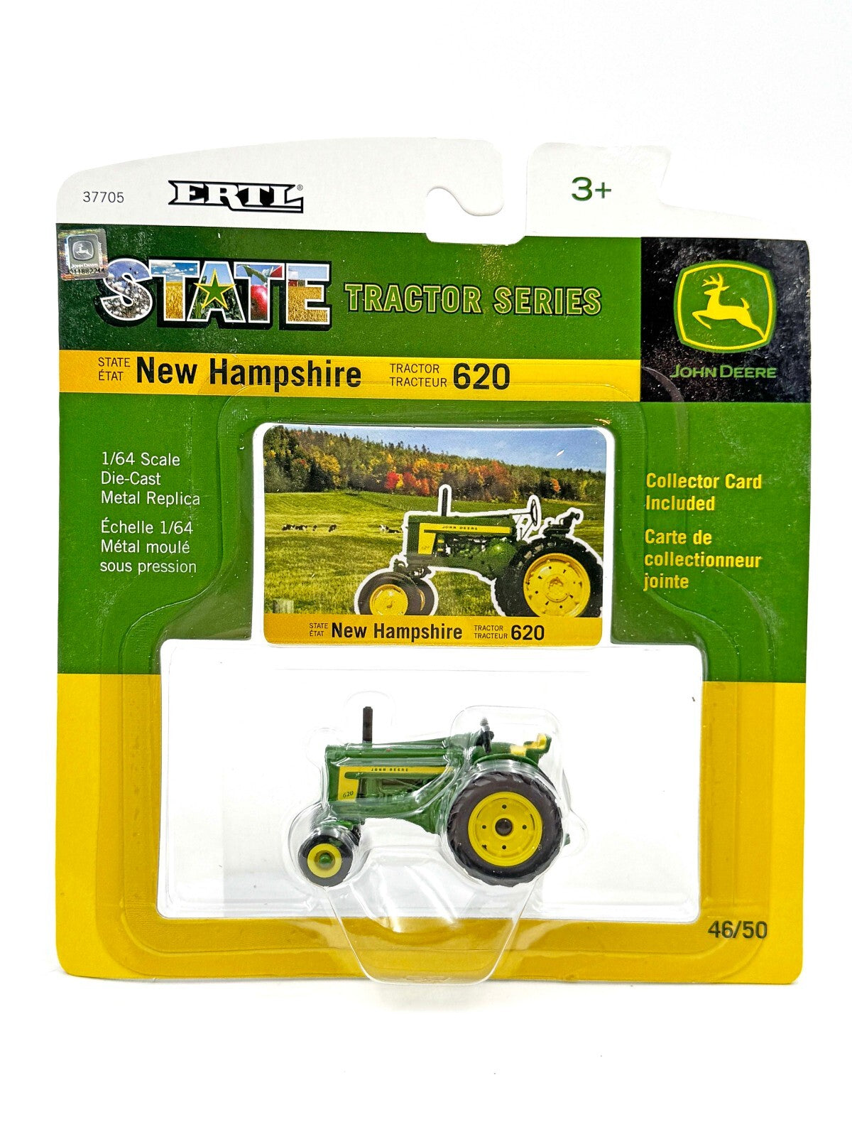 1/64 New Hampshire John Deere 620 State Tractor Series Edition