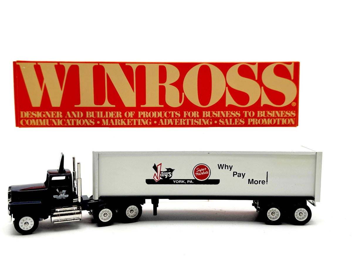 1/64 Winross Truck Semi Jays Markets A060