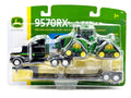 1/64 John Deere 9570Rx Tractor With Lowboy Semi