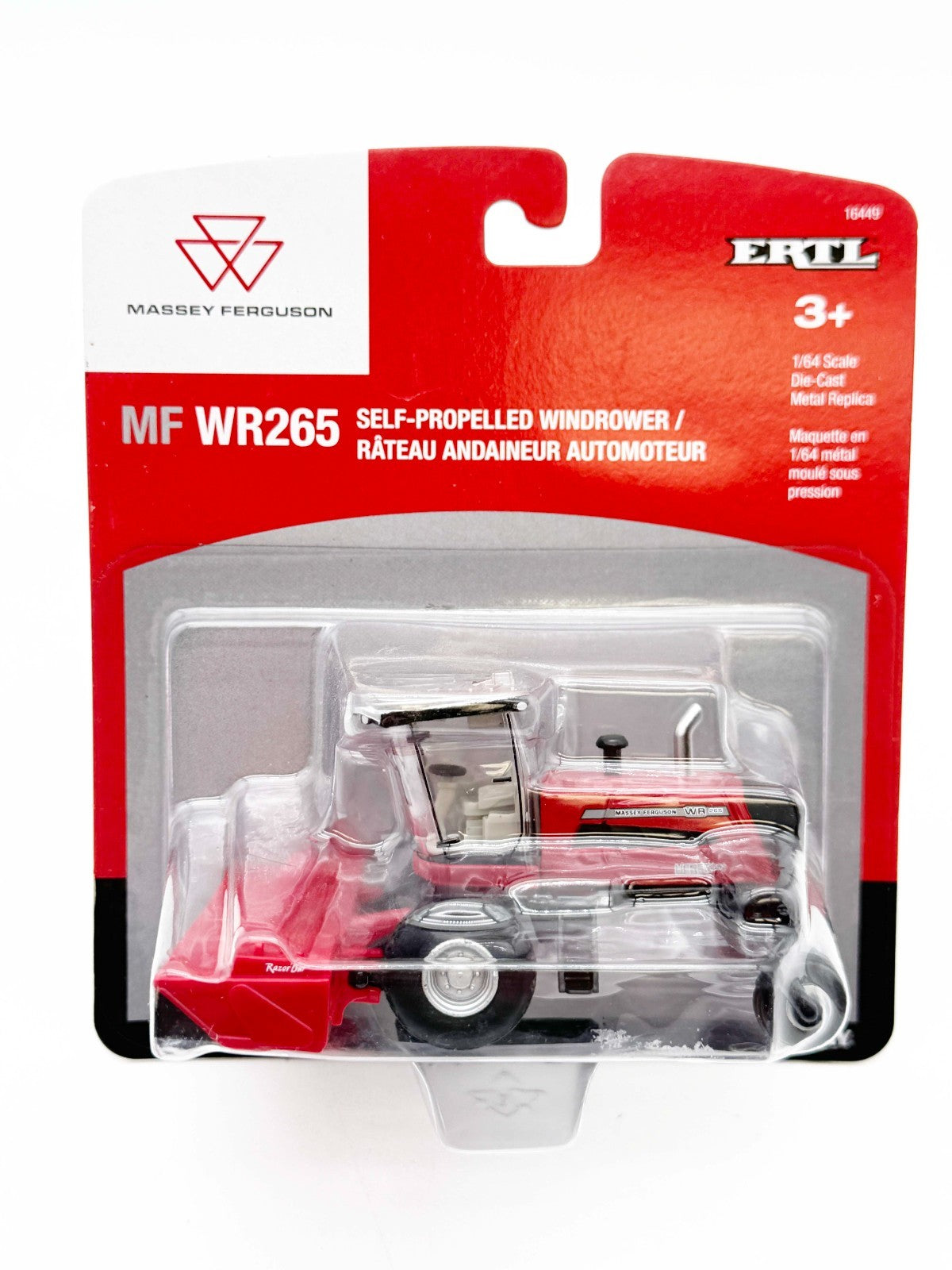 1/64 Massey Ferguson WR265 Self Propelled Windrower