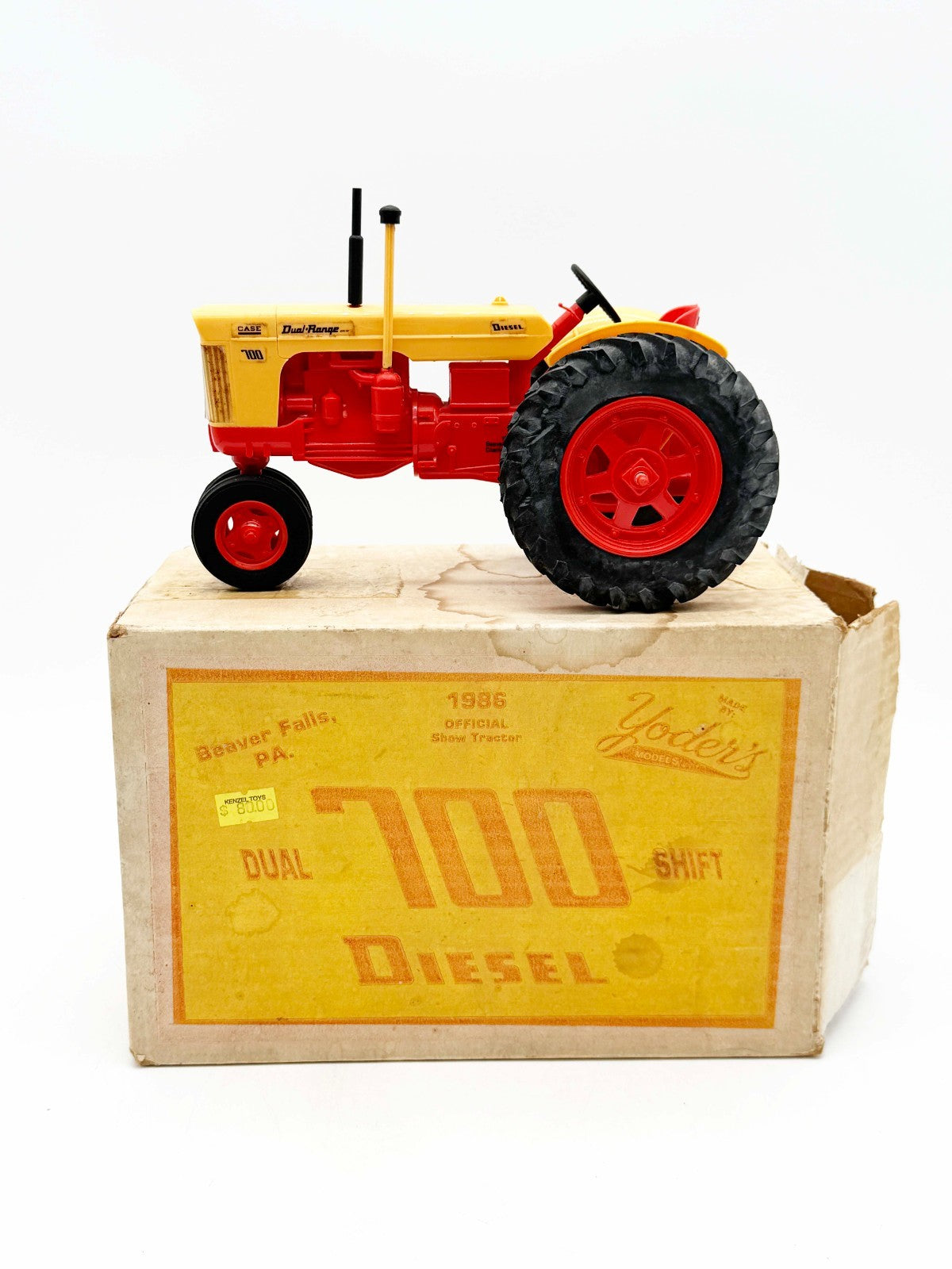 1/16 Case 700 Diesel tractor 1986 Beaver Falls PA Show tractor by Yoder
