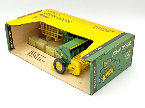 1/16 John Deere Small Sqaure Baler in Yellow Top Box