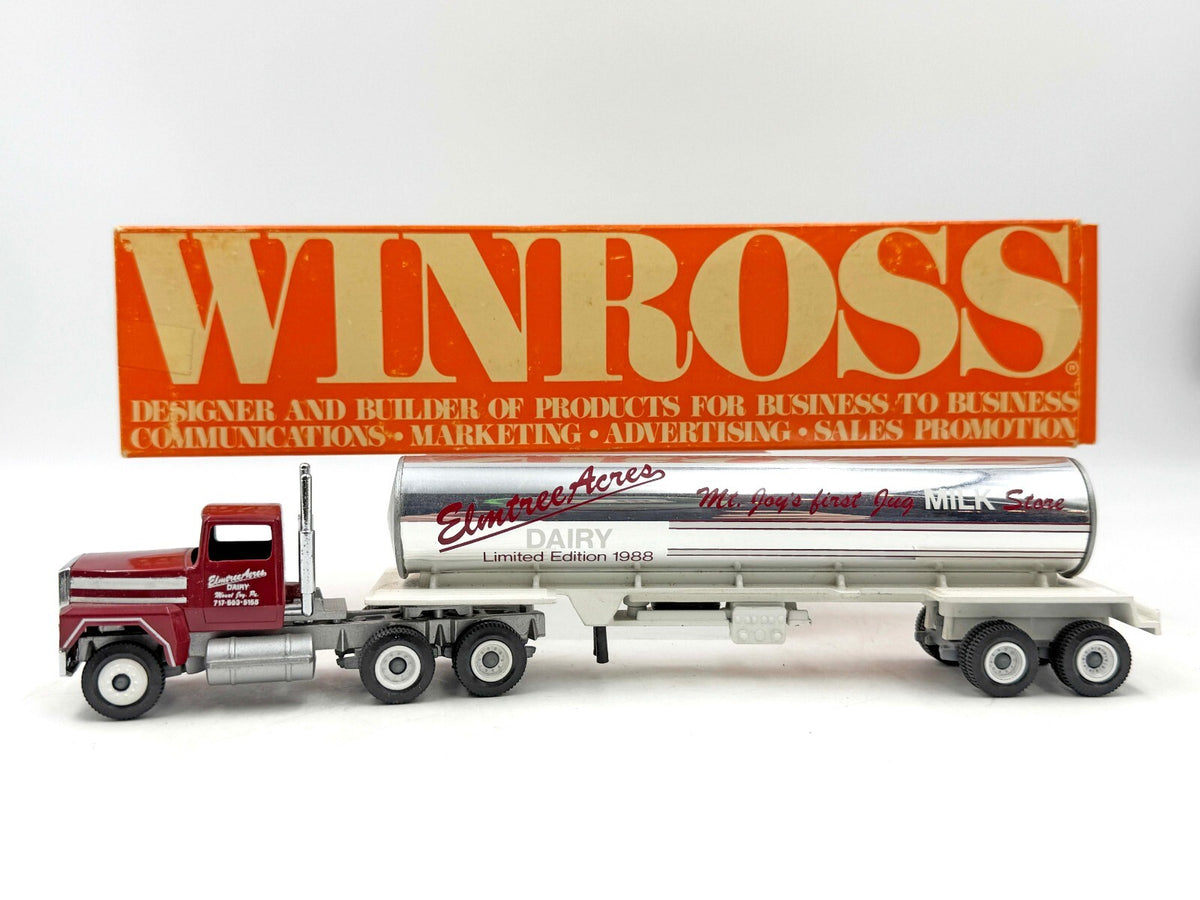 1/64 Winross Truck Semi Elmtree Acres A154