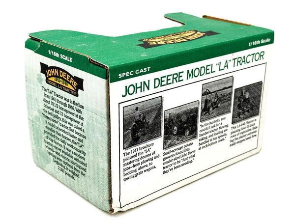 1/16 John Deere Model LA Tractor