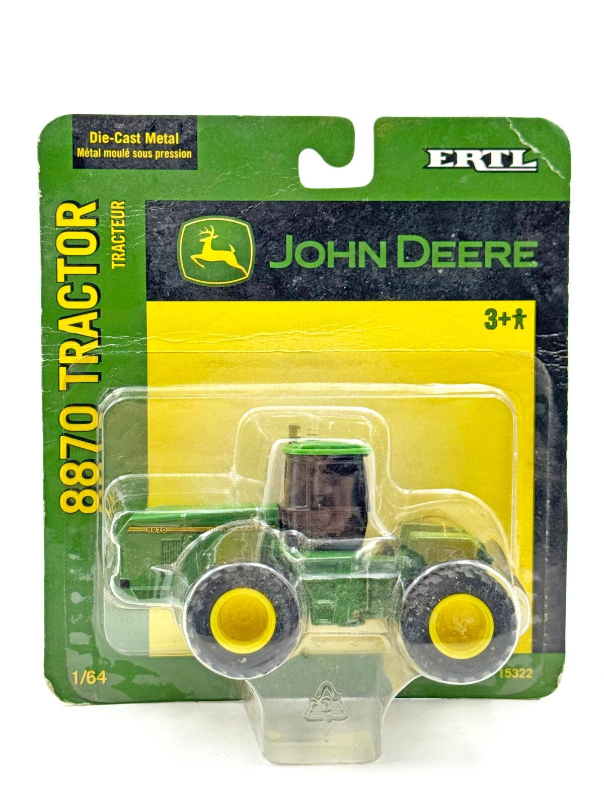 1/64 John Deere 8870 4WD Tractor With Duals