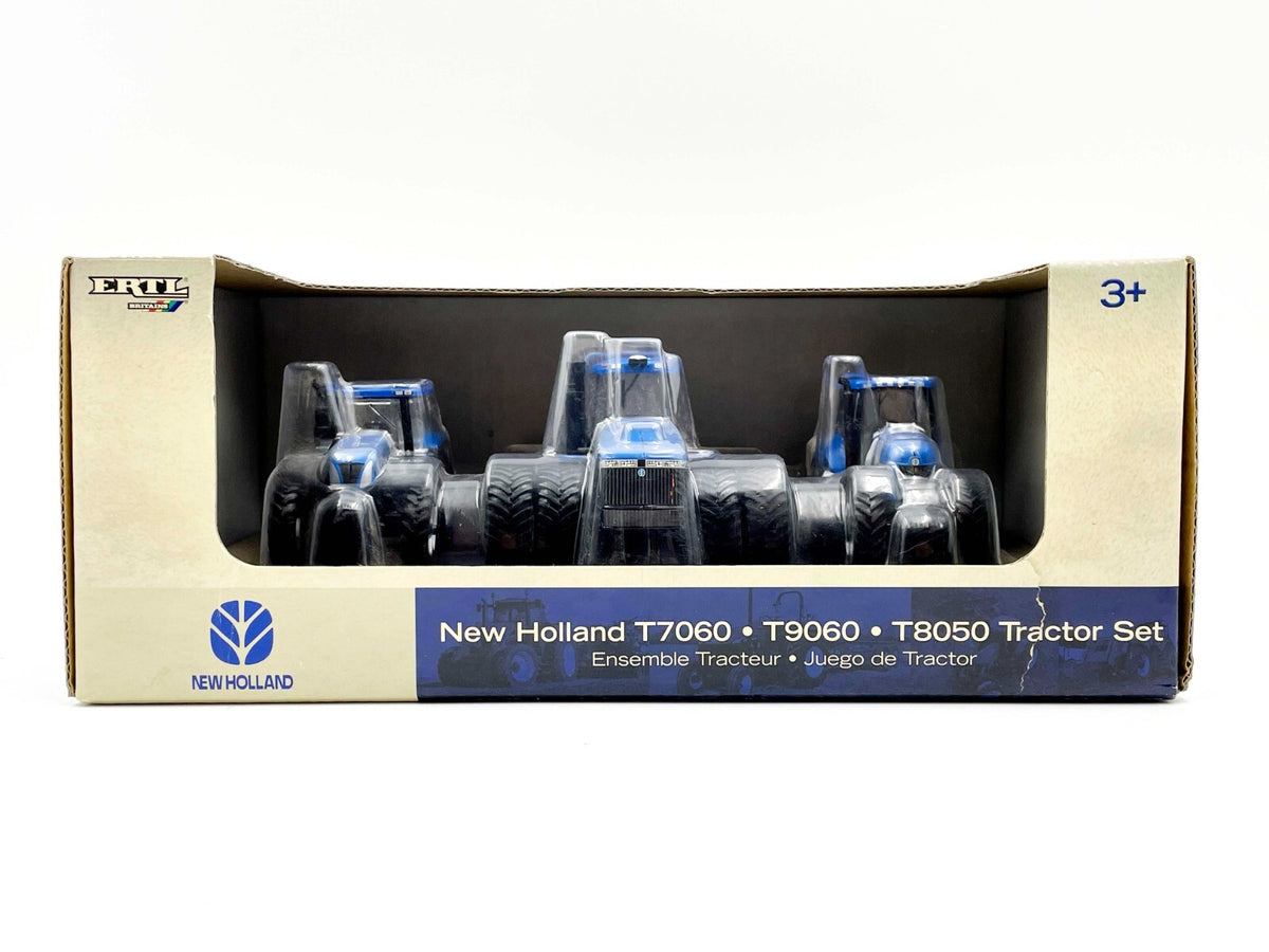 1/64 New Holland T7060, T9060, T8050 Tractor Set