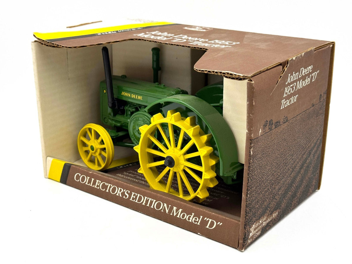 1/16 John Deere Model D Tractor On Steel, Collectors Edition