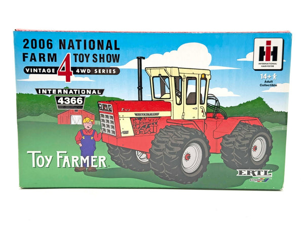 1/32 International Harvester 4366 4WD Tractor With Duals, Toy Farmer Show