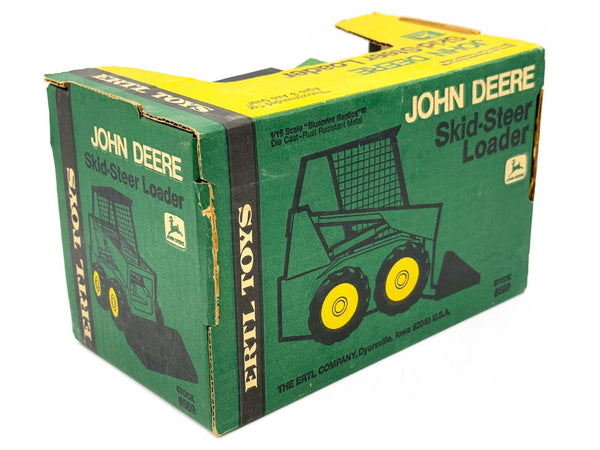 1/16 John Deere Skid Steer Loader in Yellow Top Box