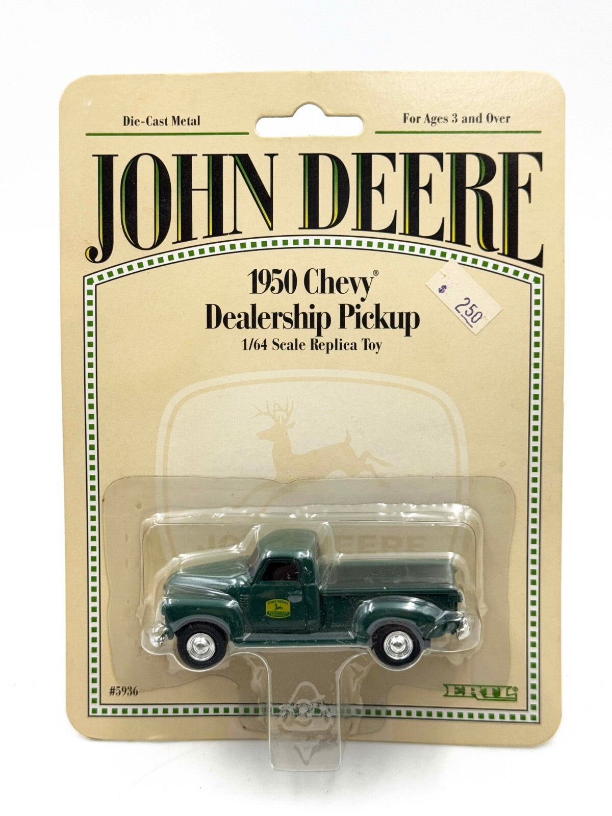 1/64 John Deere 1950 Chevy Dealership Pickup