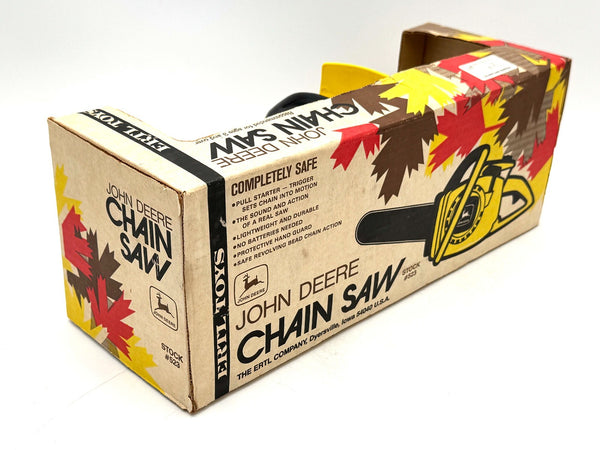 Toy John Deere Chainsaw in Box