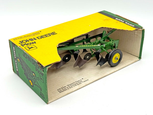 1/16 John Deere 4 Bottom Plow in Yellow To Box
