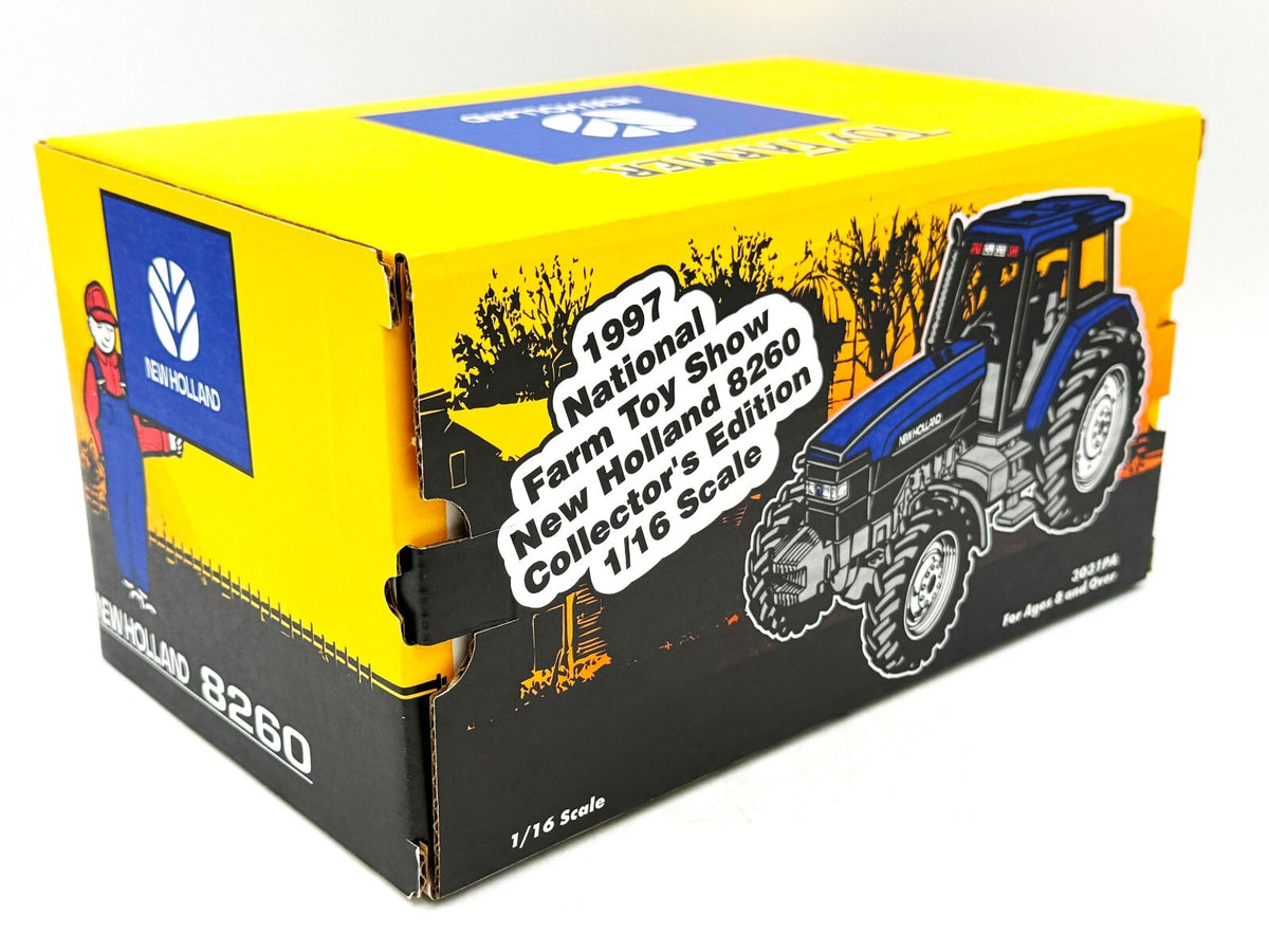 1/16 New Holland 8260 Tractor, 1997 Toy Farmer Show Edition
