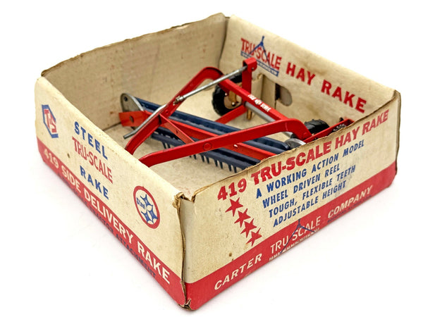 1/16 Tru Scale Hay Rake in Bubble Box