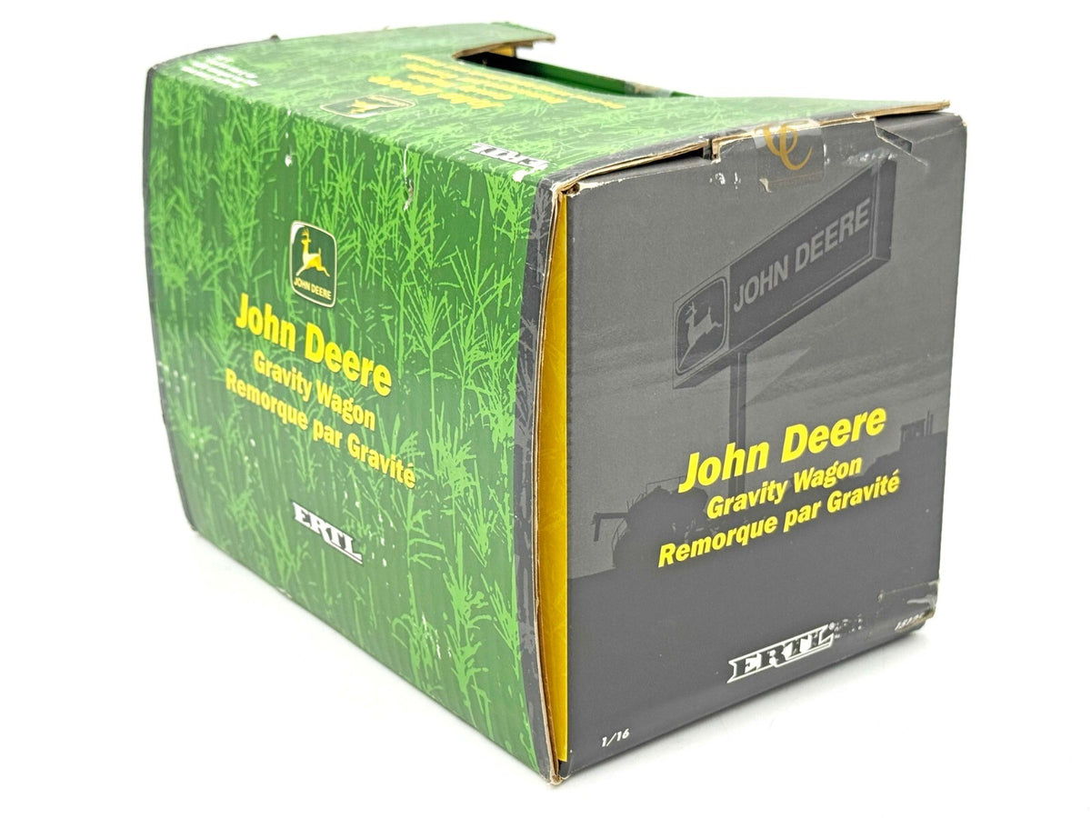 1/16 John Deere Gravity Wagon w/ Large Grey Wheels