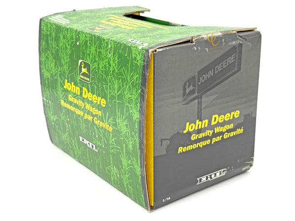 1/16 John Deere Gravity Wagon w/ Large Grey Wheels