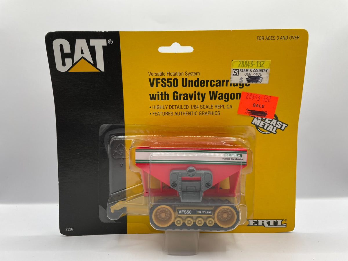 1/64 CAT VFS50 w/ Gravity Wagon