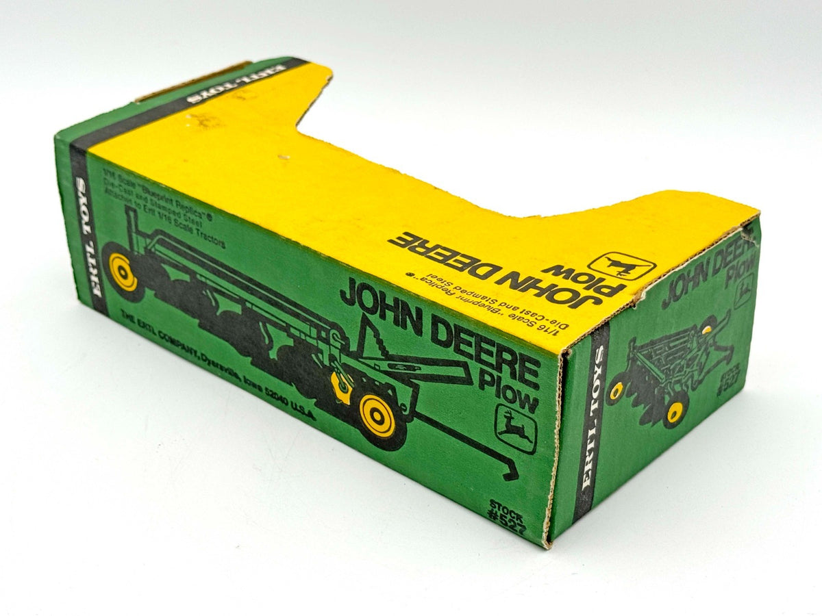 1/16 John Deere 4 Bottom Plow in Yellow To Box