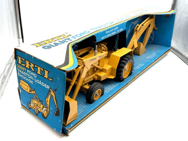 1/12 Ford 755A Backhoe in Original Box