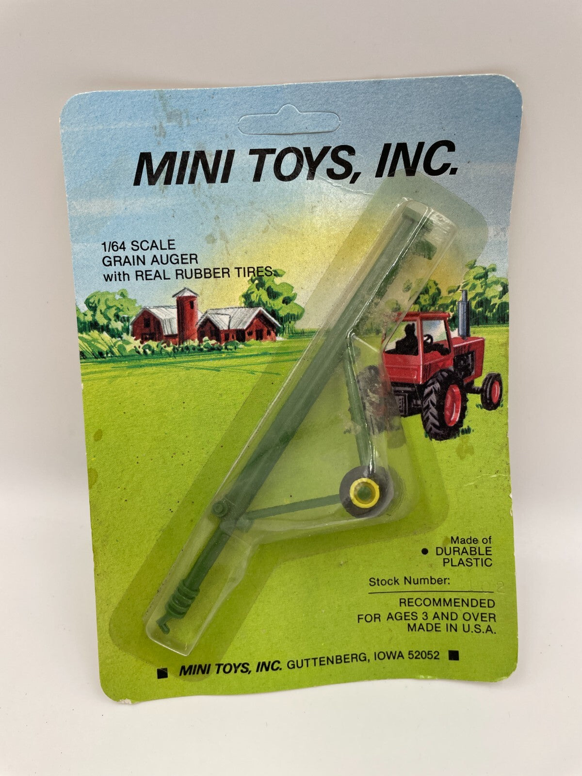 1/64 Green Mini Grain Auger