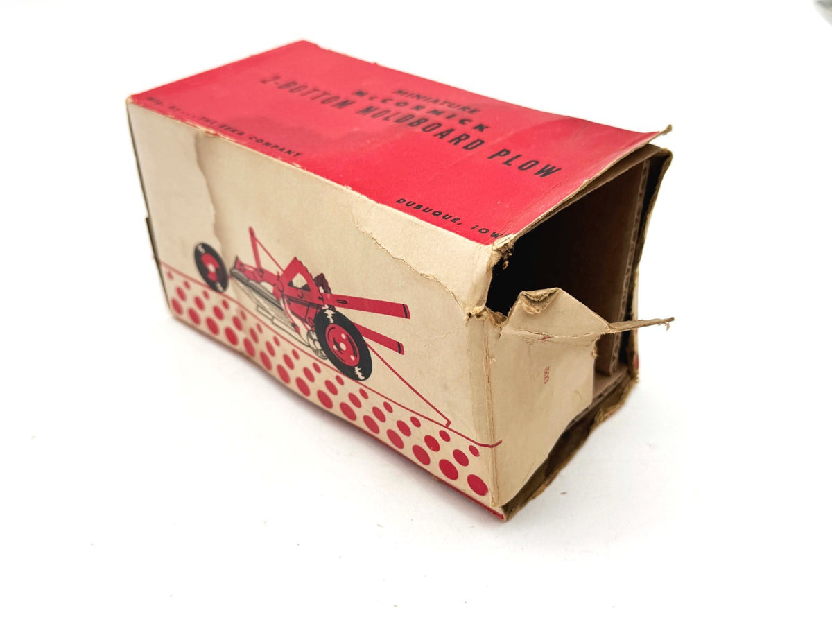 1/16 McCormick Deering 2 Bottom Plow in Original Box Eska