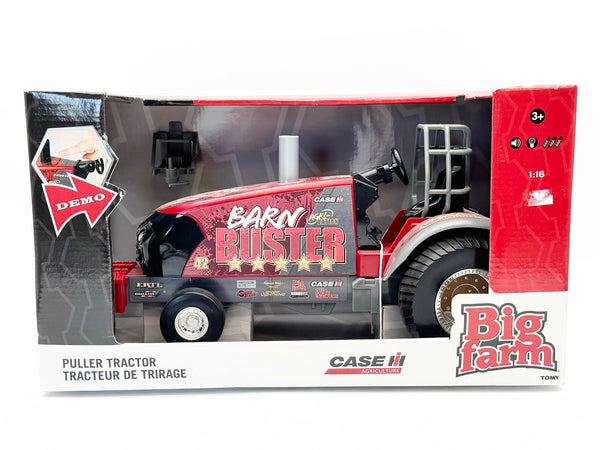 1/16 Case IH Barn Buster Pulling Tractor Big Farm
