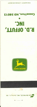 John Deere Matchbook 2 Leg R D Offutt Inc Casselton North Dakota