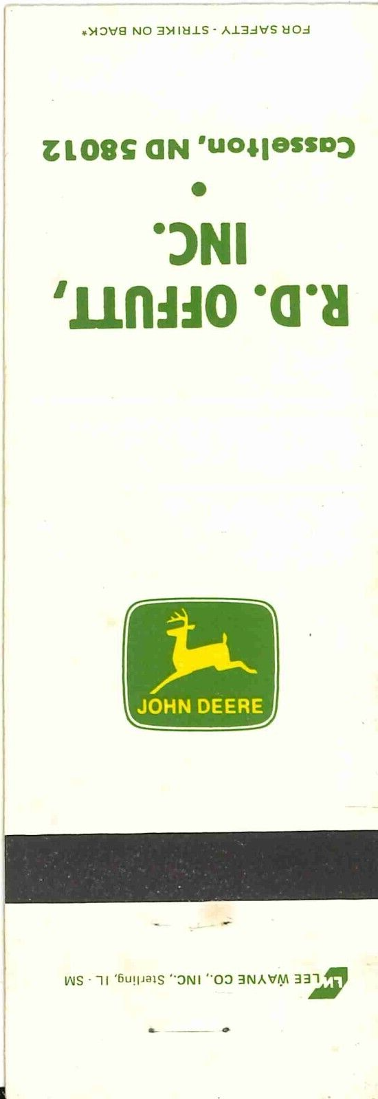 John Deere Matchbook 2 Leg R D Offutt Inc Casselton North Dakota