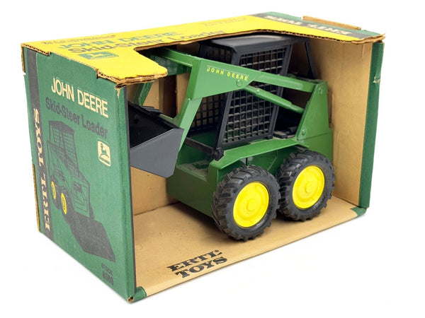 1/16 John Deere Skid Steer Loader in Yellow Top Box